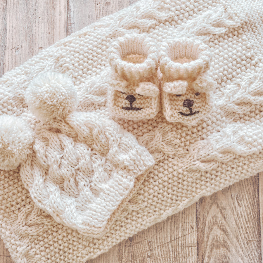 Gehäkeltes Baby Zubehör.