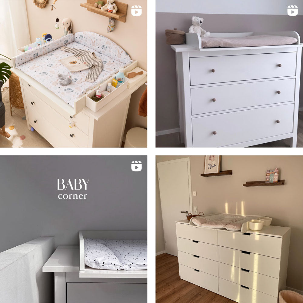 schwedenbaby auf Instagram - Alles rund um Wickelaufflagen und Wickelaufsätze für deine IKEA Kommoden