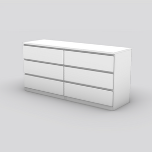IKEA Malm Kommode mit 6 Schubladen