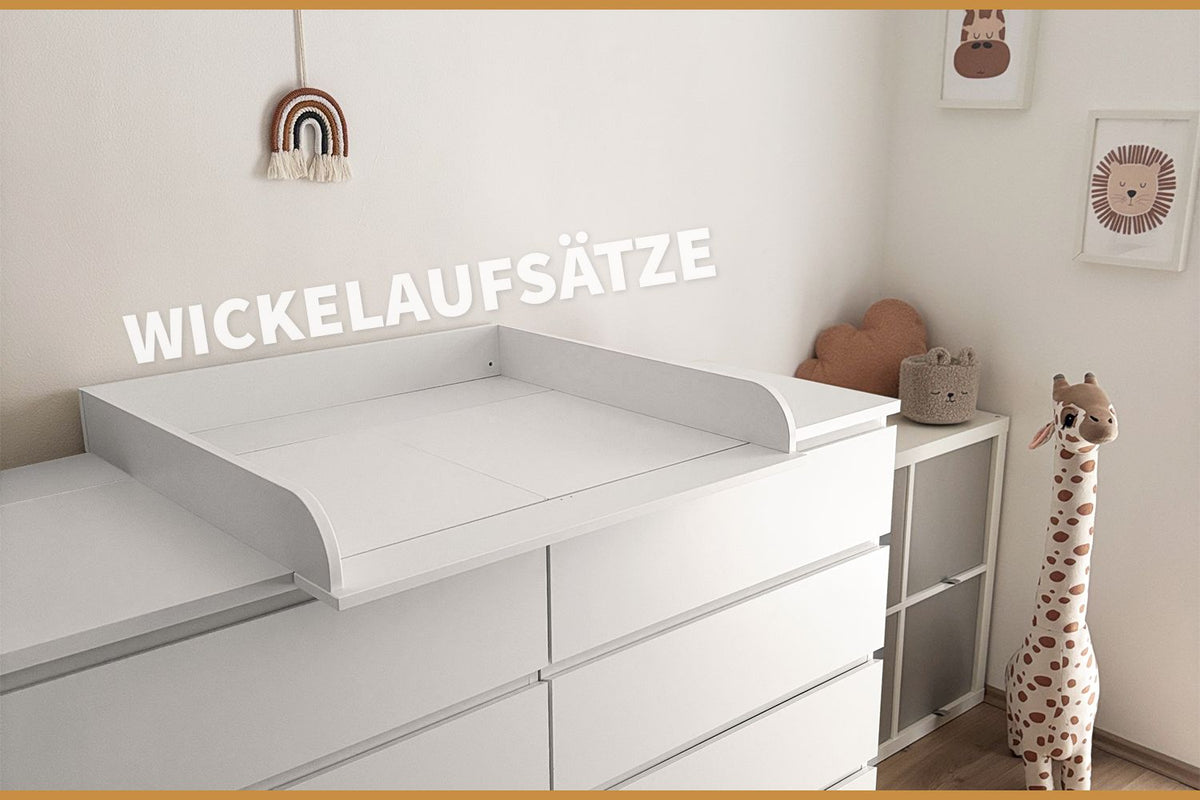 IKEA Malm Kommode mit passendem Wickelaufsatz von schwedenbaby