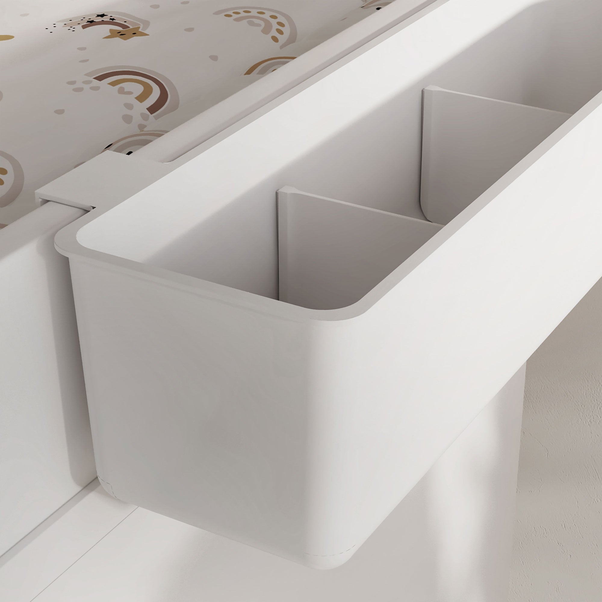 Wickeltisch Organizer für Wickelaufsatz für Ikea Malm Kommode